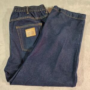 Haband Casual Joe Jeans Men 38XS Dark Blue Superior Quality Elastic Waist
